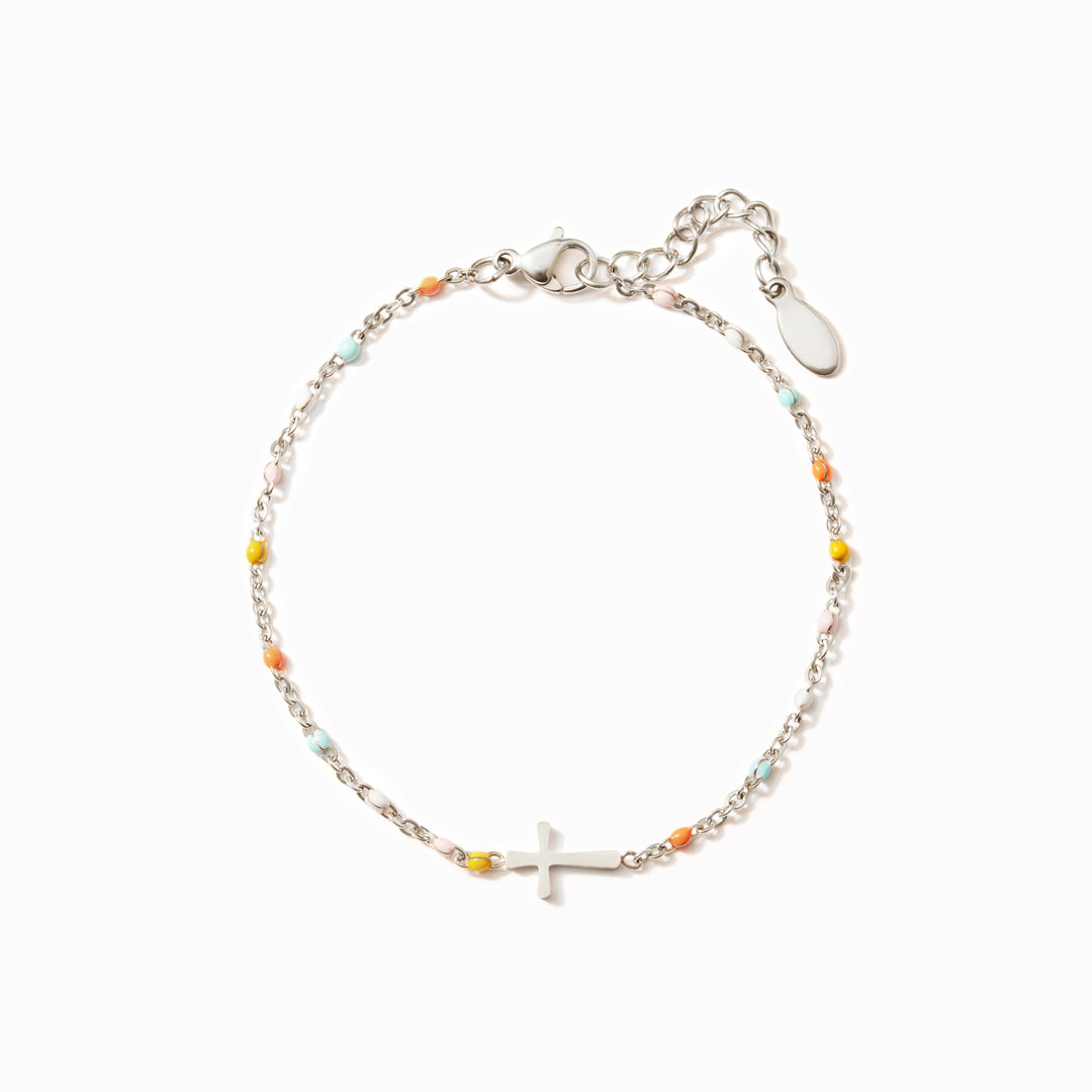 Pulseira Feminina Cruz