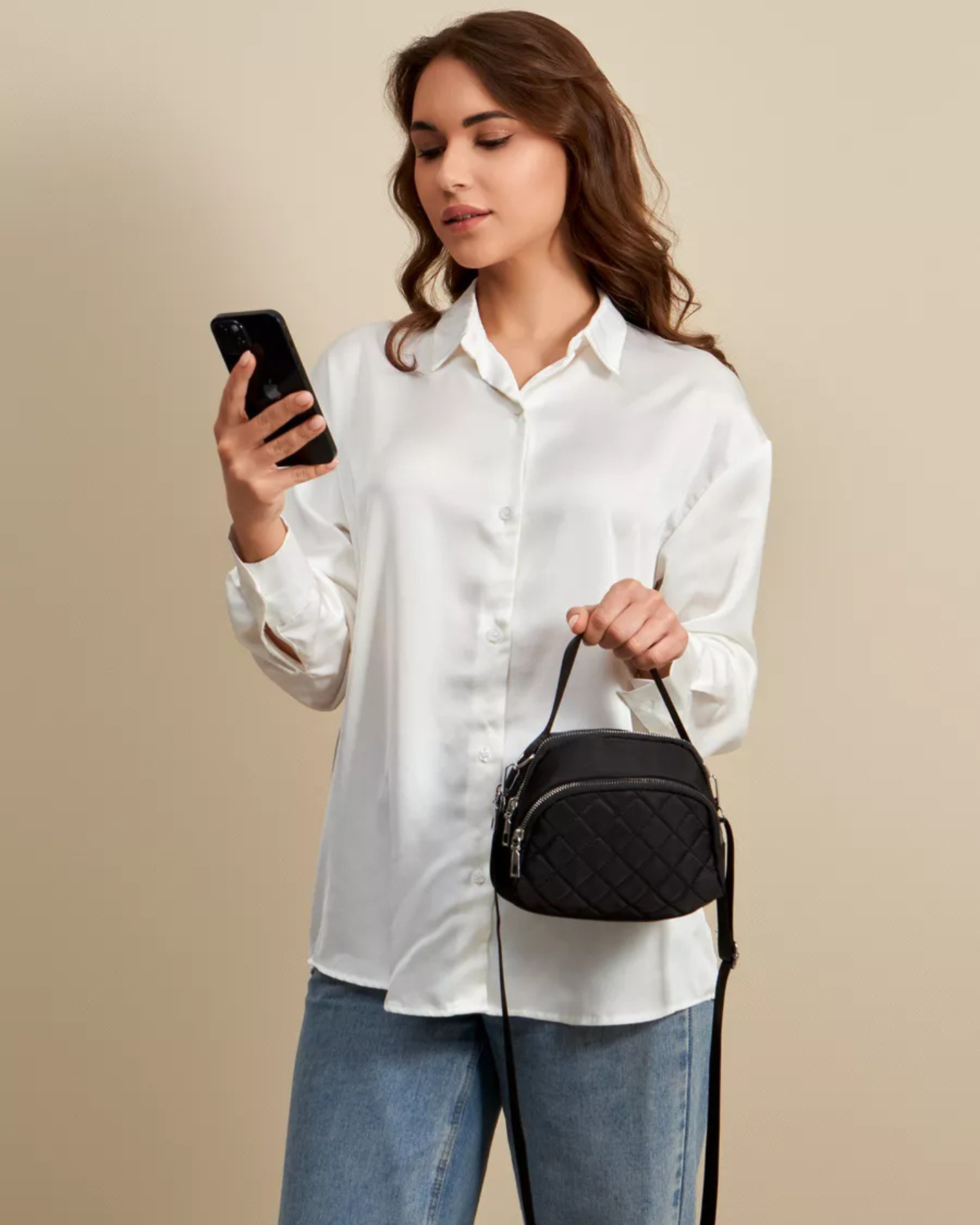 Bolsa Feminina Aventure Preta