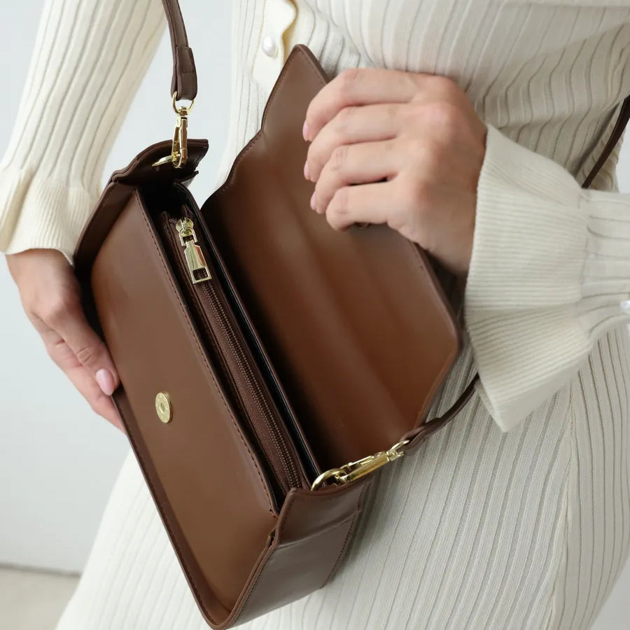 Bolsa Feminina Vintage Milena Marron