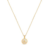 Colar Inicial Marmor Banhado Ouro 18K
