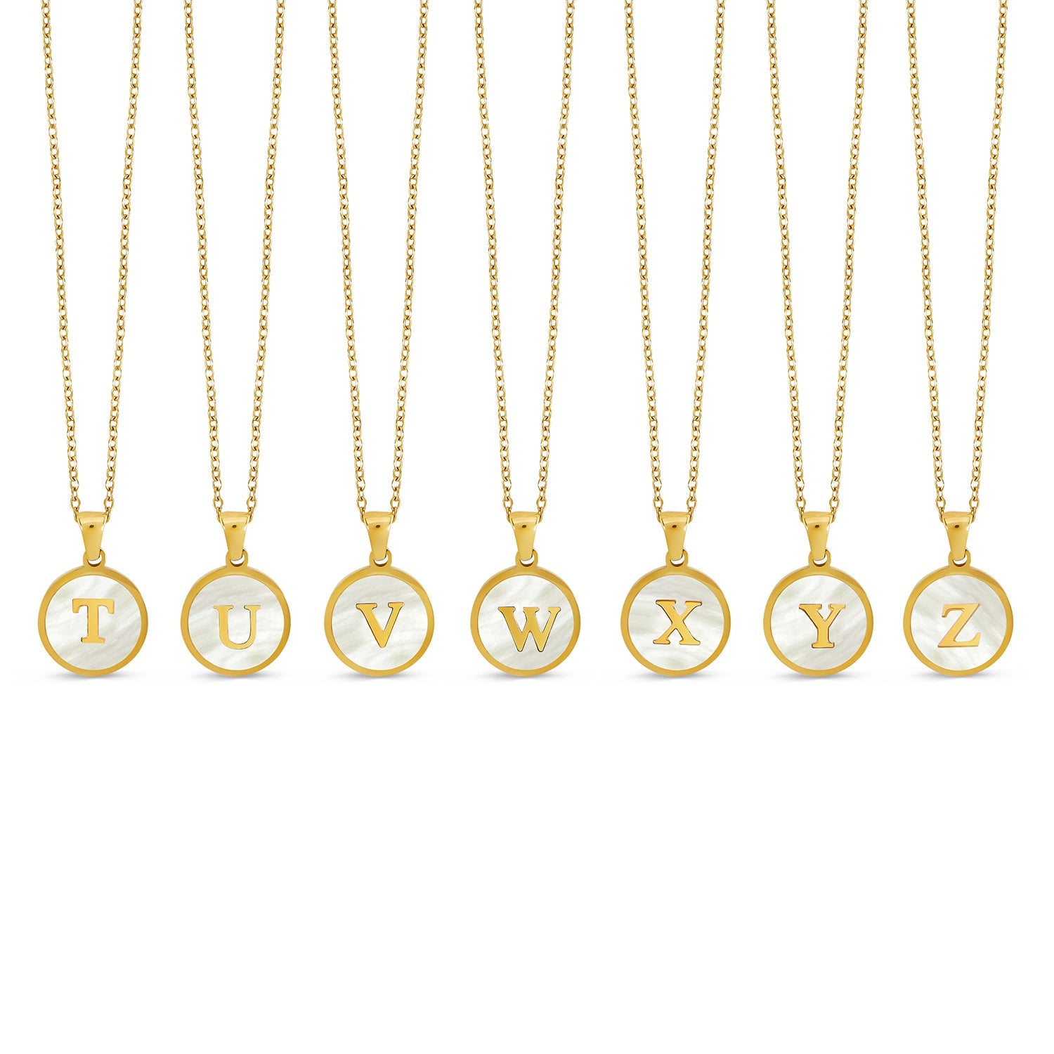 Colar Inicial Marmor Banhado Ouro 18K