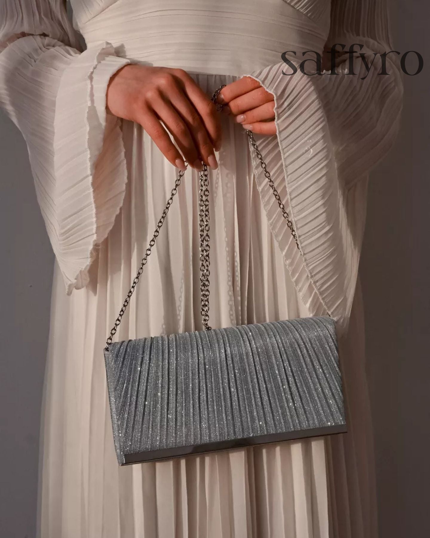 Bolsa Feminina Clutch Carteira para Festas Brilhante