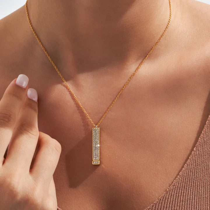 Colar I Love You Banhando Ouro 18K