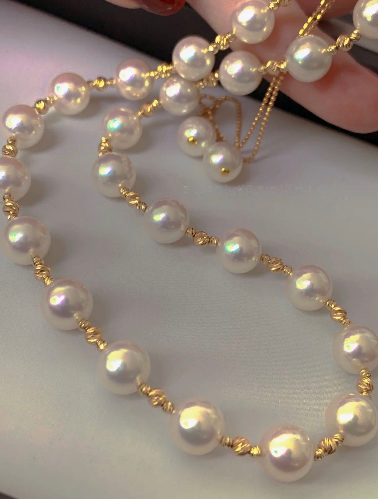 Colar de Perolas Pearl + Par de Brincos Pearl