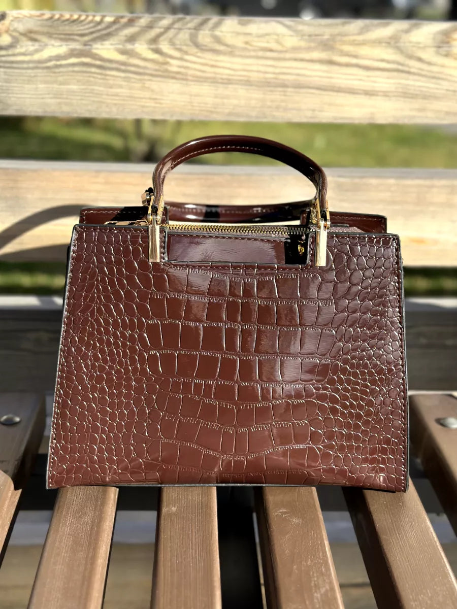 Bolsa Feminina Couro Legitimo Royal
