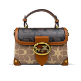 Bolsa Feminina de Luxo Couro Genuíno Scarlet