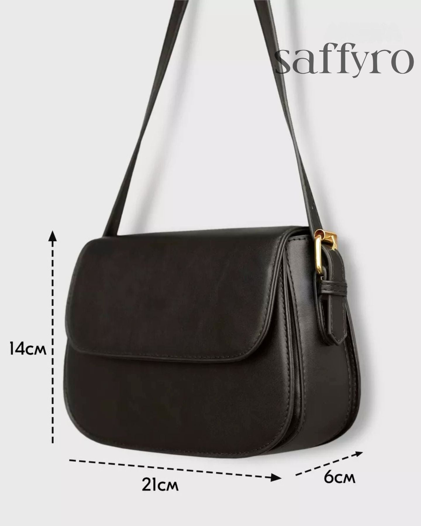 Bolsa de Ombro Couro Legitimo