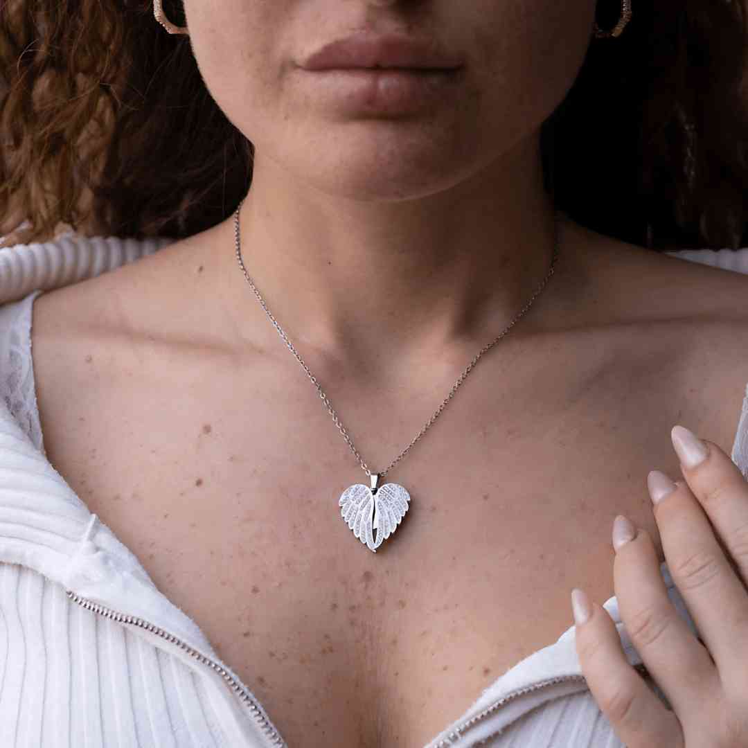 Colar Feminino Anjo Personalizável