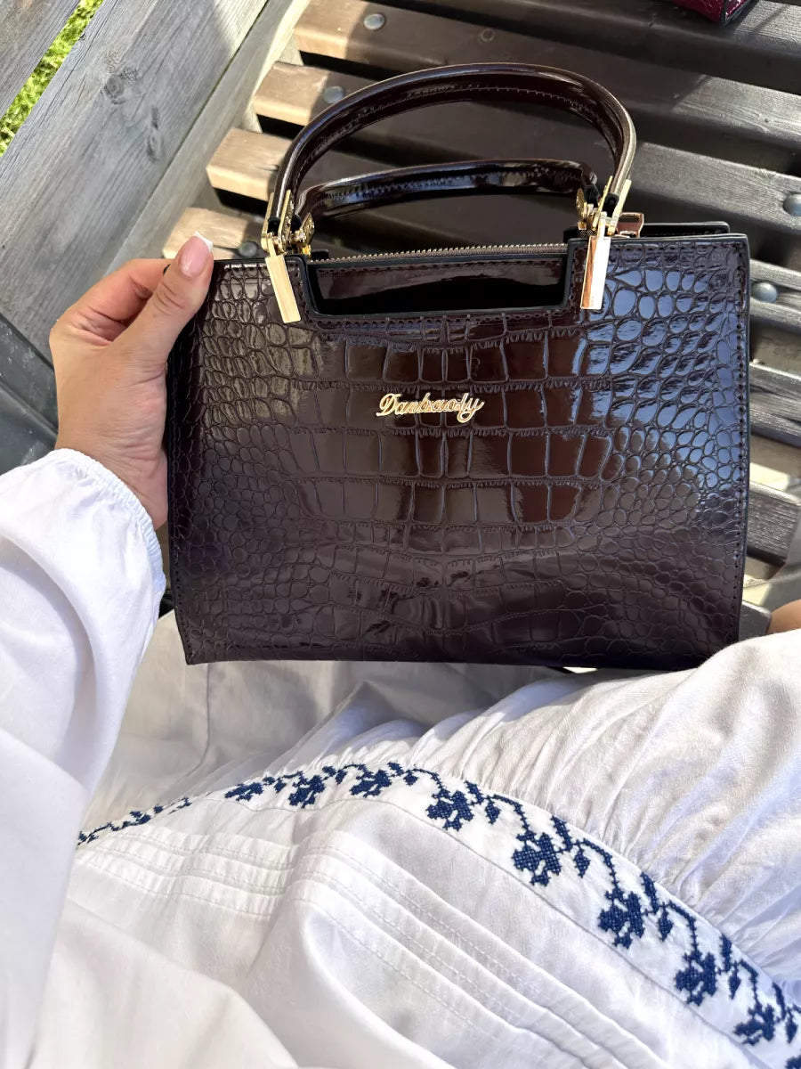 Bolsa Feminina Couro Legitimo Royal