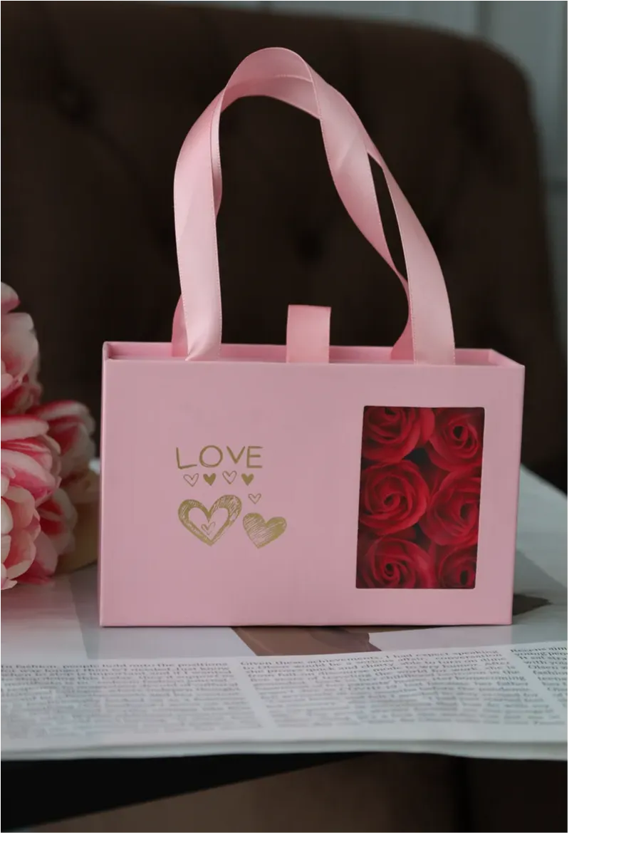 Conjunto de Joias Brilhante + Caixa Rosas Eternas