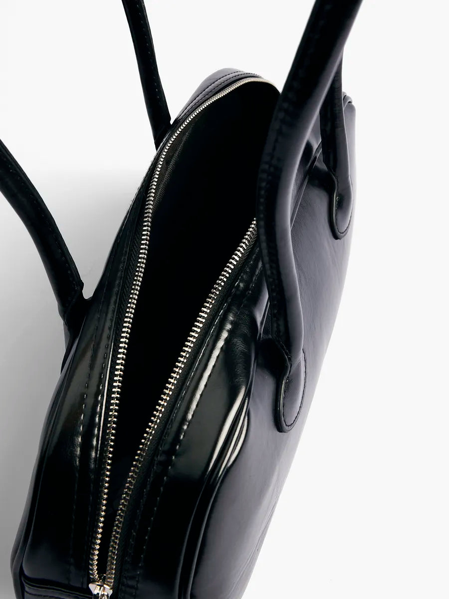 Bolsa feminina baguete longa Cloé couro legitimo