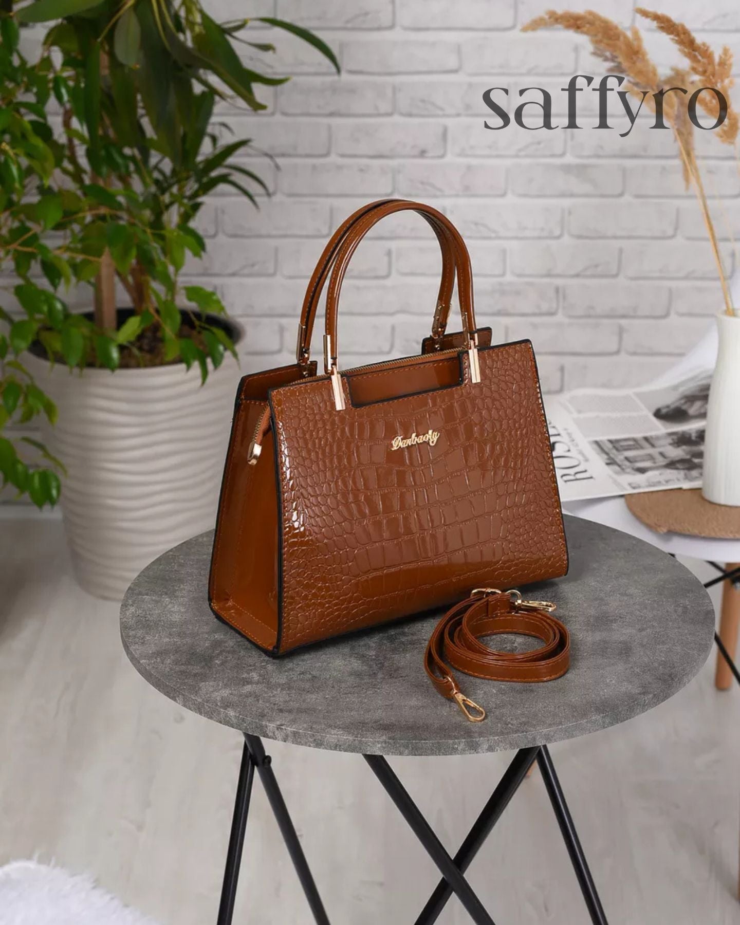 Bolsa Feminina Couro Legitimo Royal
