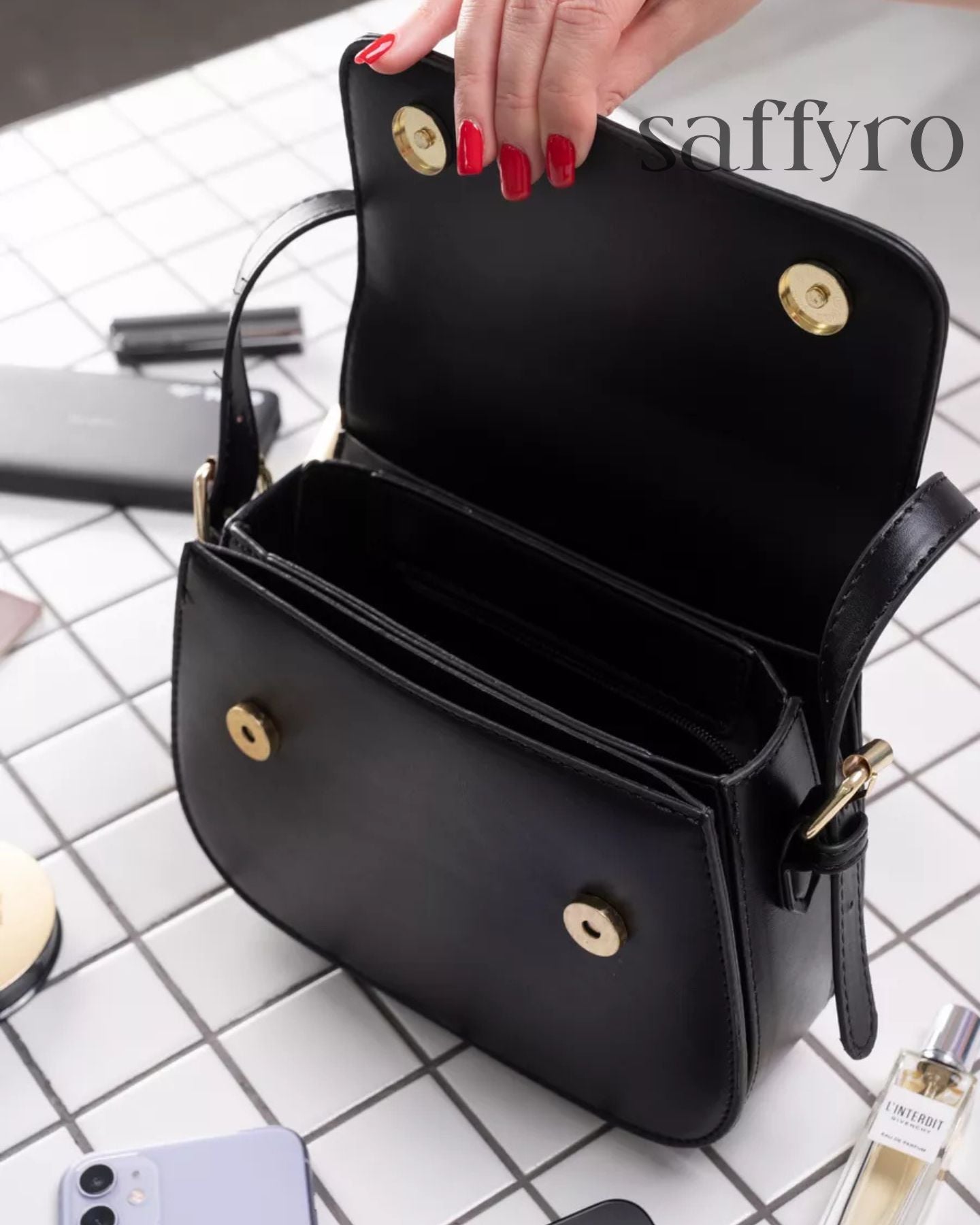 Bolsa de Ombro Couro Legitimo
