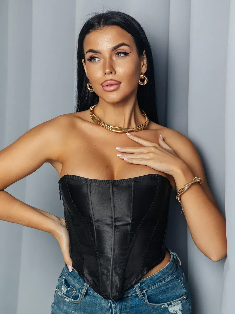 Conjunto Feminino Elegance Colar Brinco e Pulseira Retorcidos