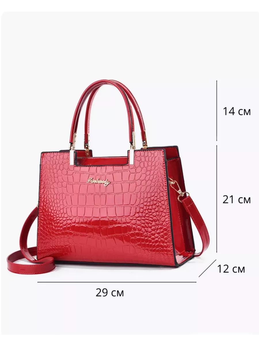 Bolsa Feminina Couro Legitimo Royal Vermelha