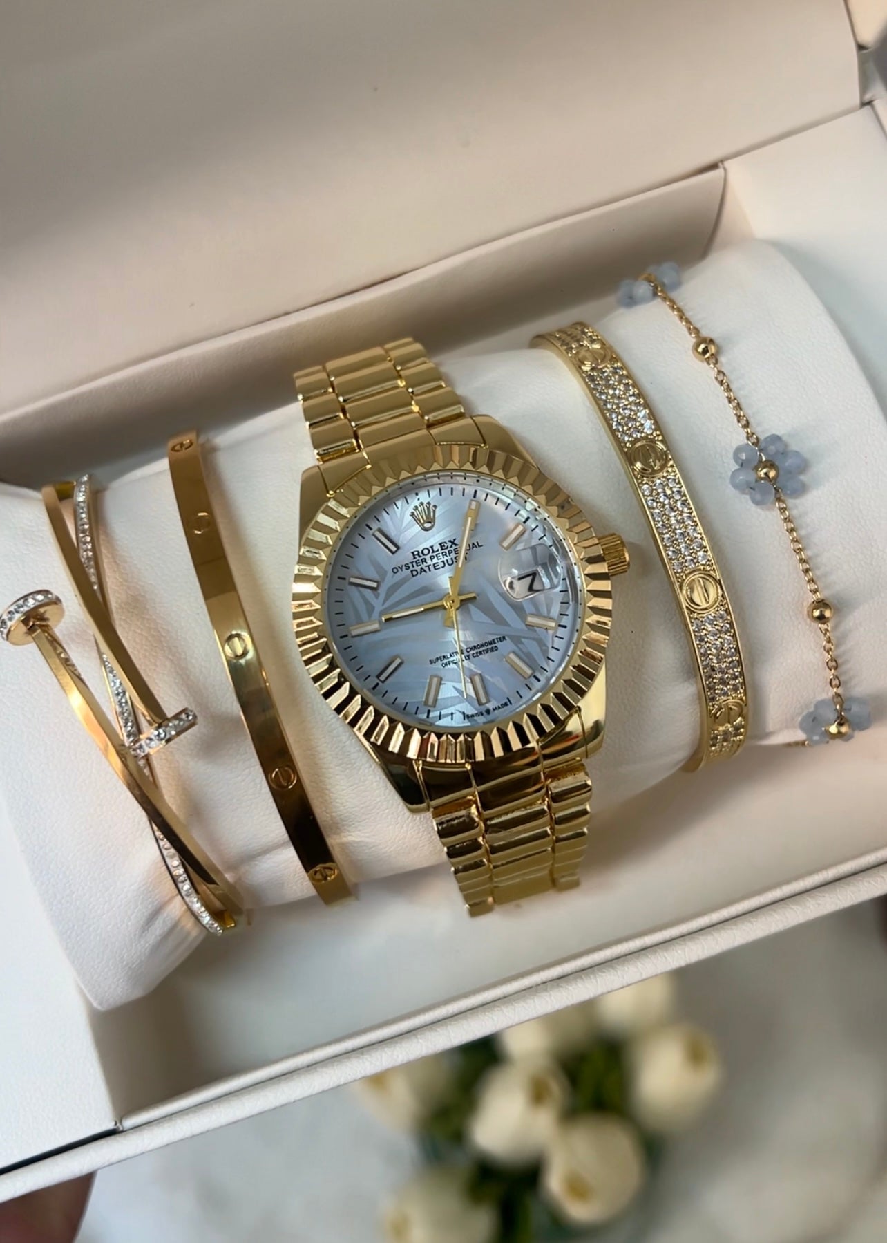 Mix Feminino Dourado Gypsophila