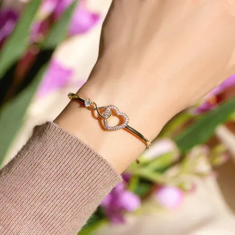 Pulseira Amor Infinito Para Sempre no Meu Coração - Compre 1 Leve 2
