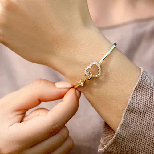 Pulseira Amor Infinito Para Sempre no Meu Coração - Compre 1 Leve 2