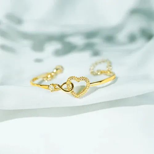 Pulseira Amor Infinito Para Sempre no Meu Coração - Compre 1 Leve 2