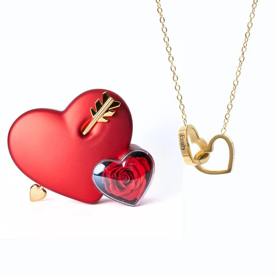 Colar Amor Eterno com Caixa Amour