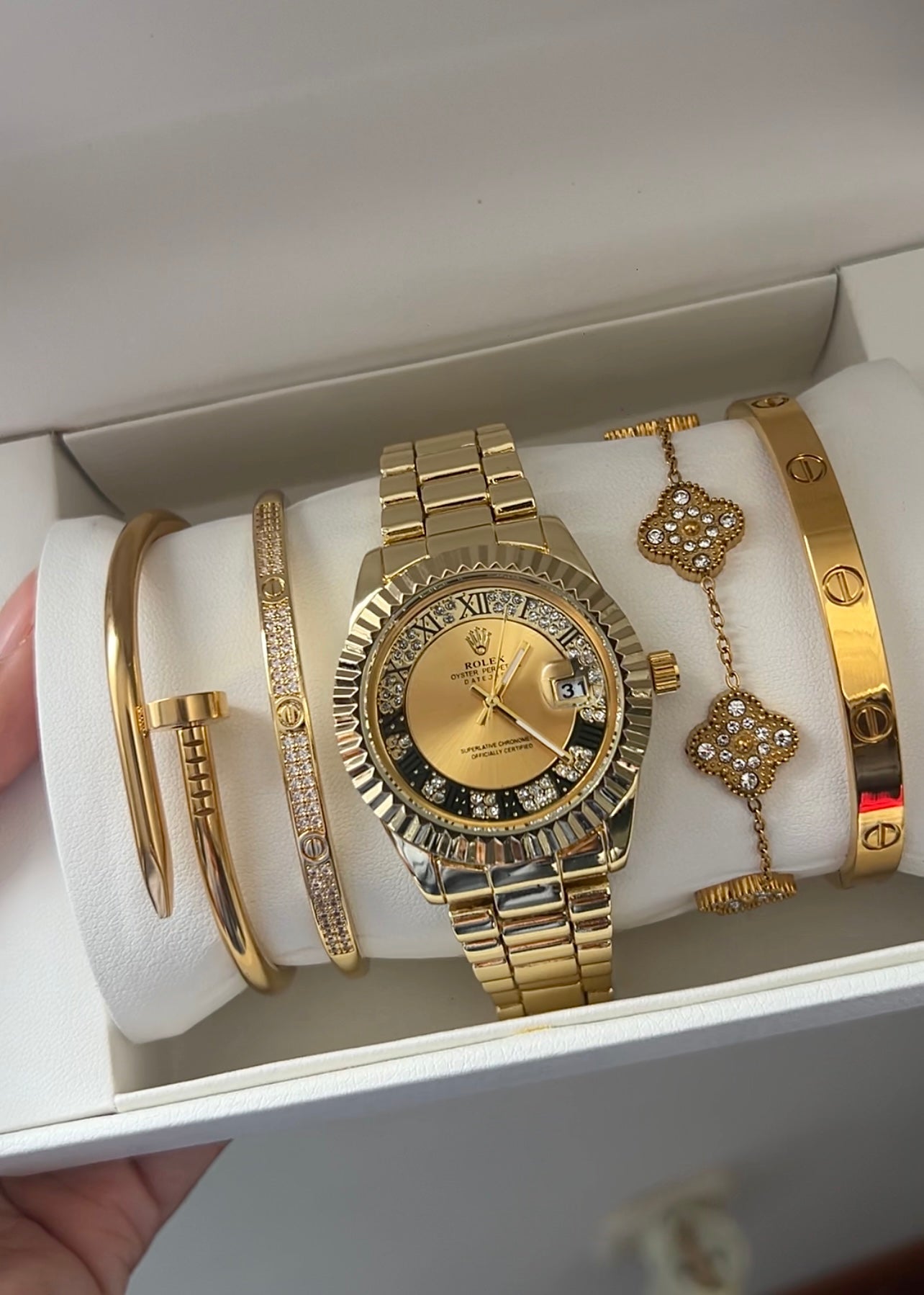 Mix Feminino Dourado Dubai