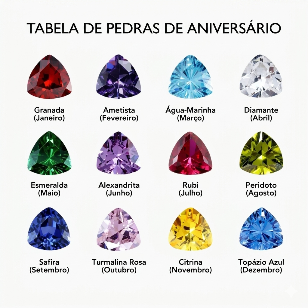 Colar Amor Eterno Personalizável - Nome e Mês de Aniversário