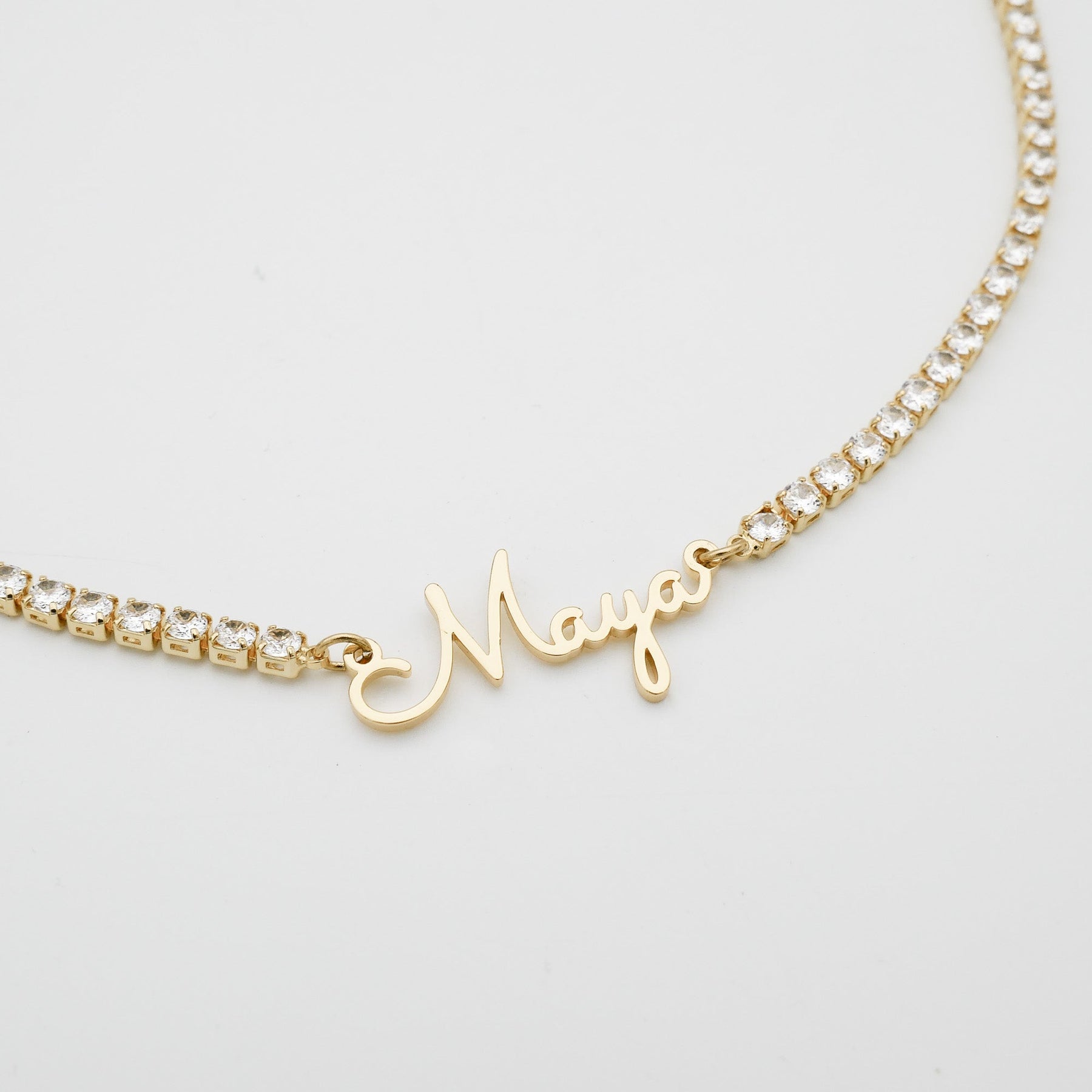 Colar Personalizado de Brilhantes
