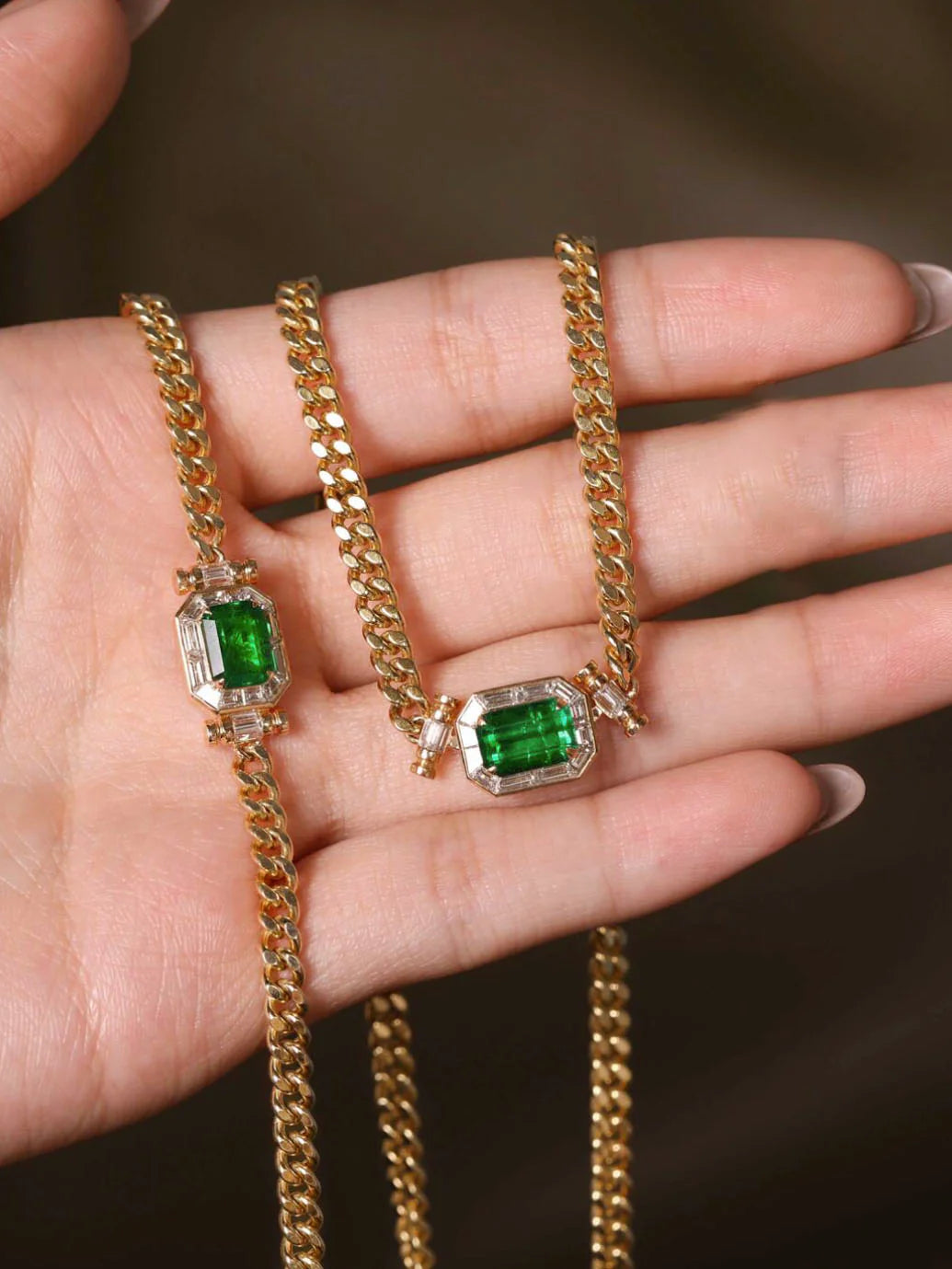 Conjunto Elegance Esmeralda