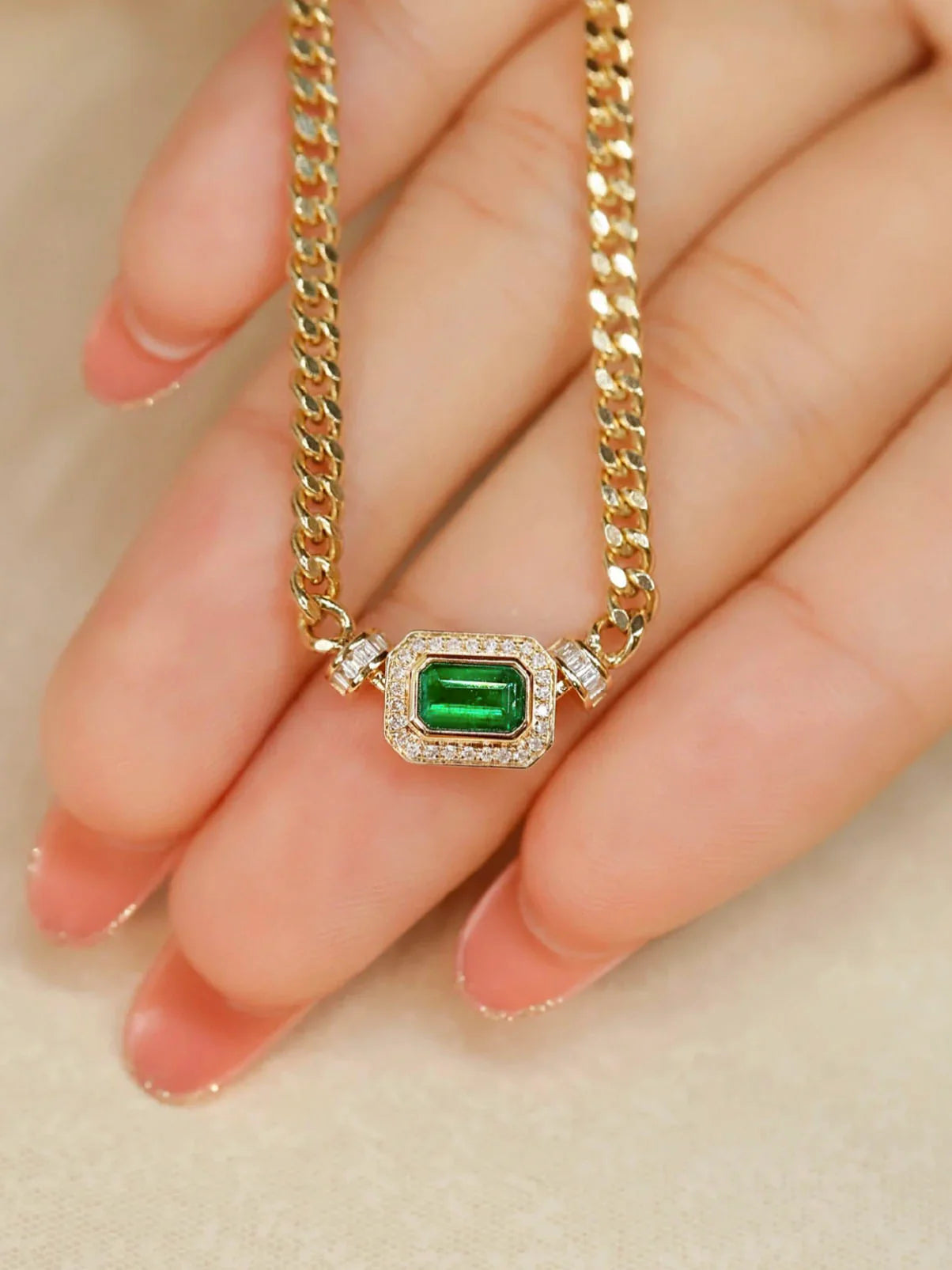 Conjunto Elegance Esmeralda