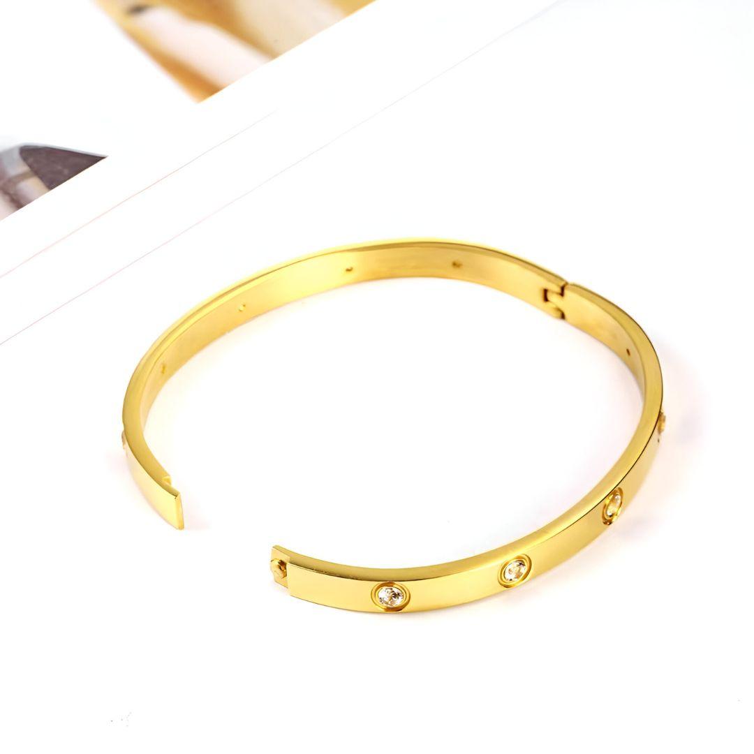 Pulseira Feminina Pontos de Luz