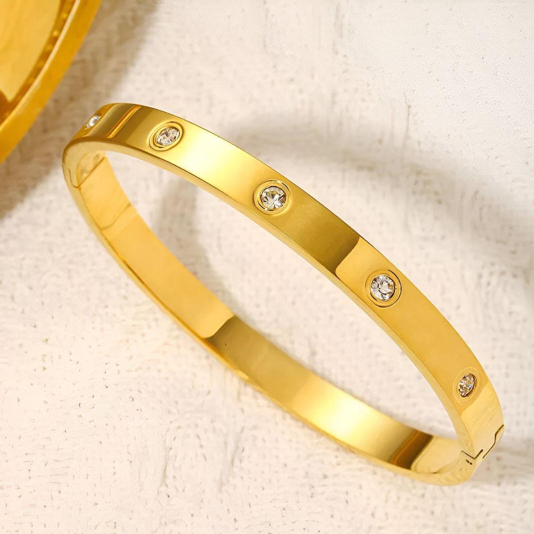 Pulseira Feminina Pontos de Luz