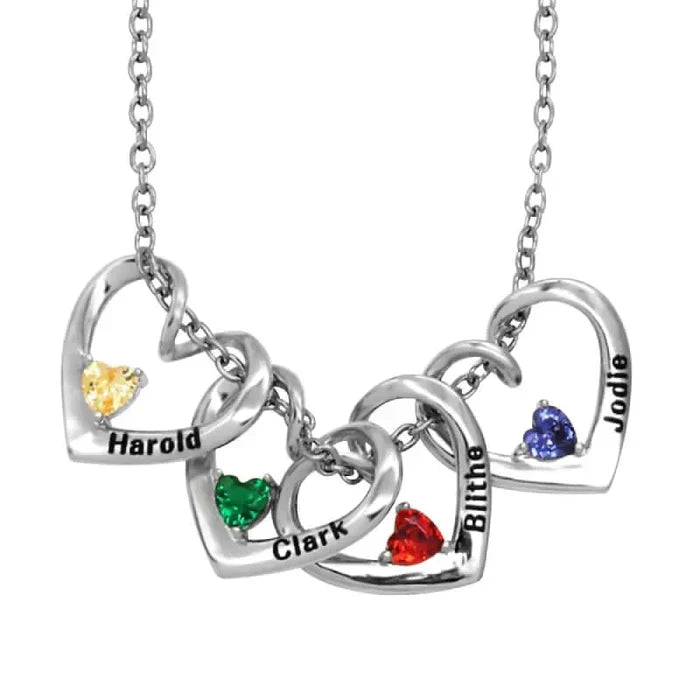 Colar Amor de Mãe Personalizável com + Corações