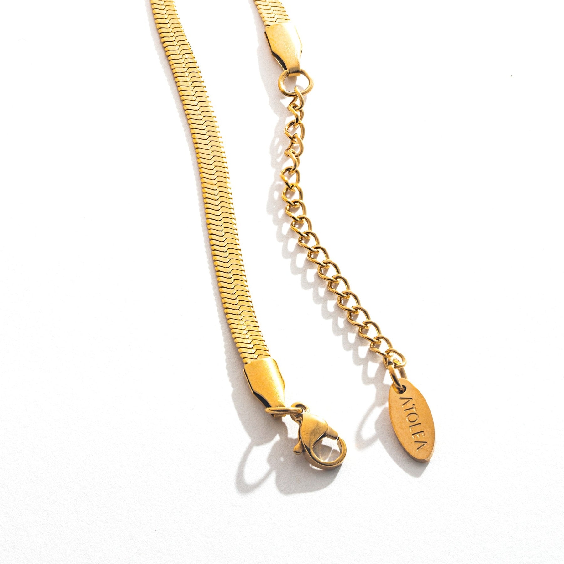 Conjunto Slim Colar e Pulseira Banhado Ouro 18K