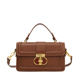 Bolsa Feminina Marrom Couro Torté