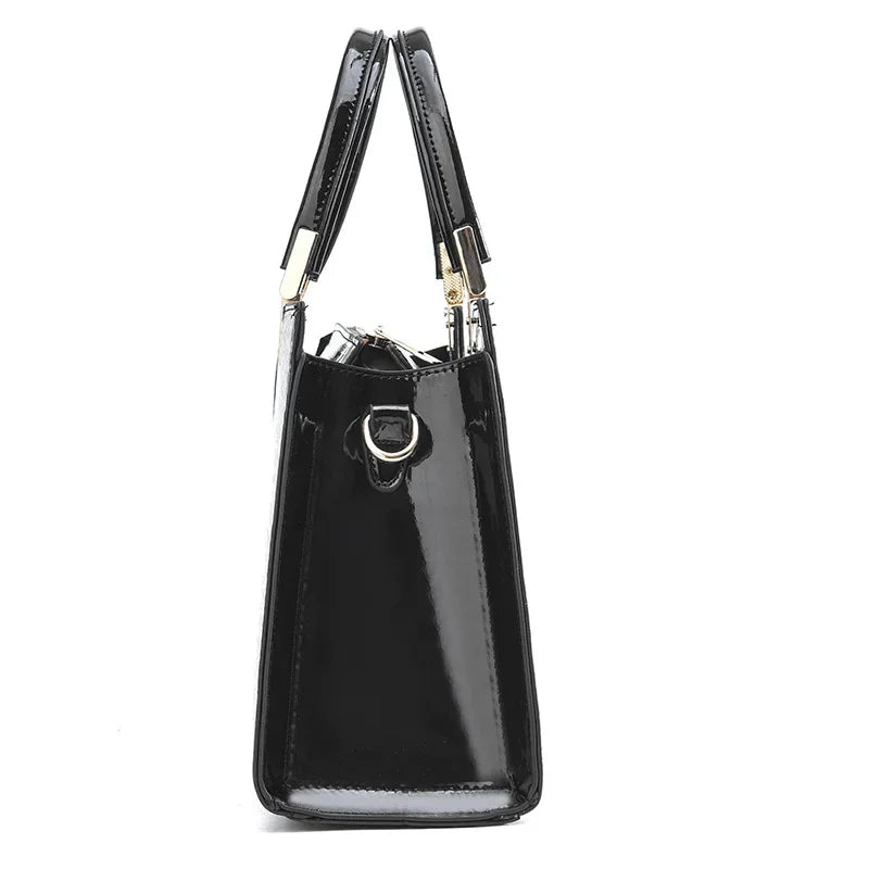 Bolsa Feminina Couro Legitimo Royal Preta