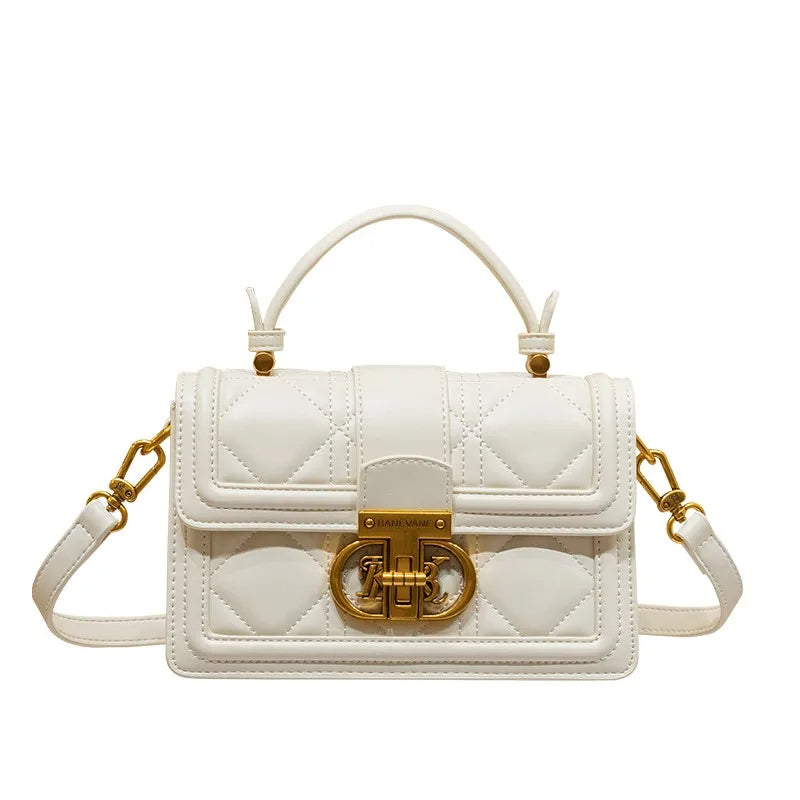Bolsa Feminina Branca De Couro Legítimo Beneva