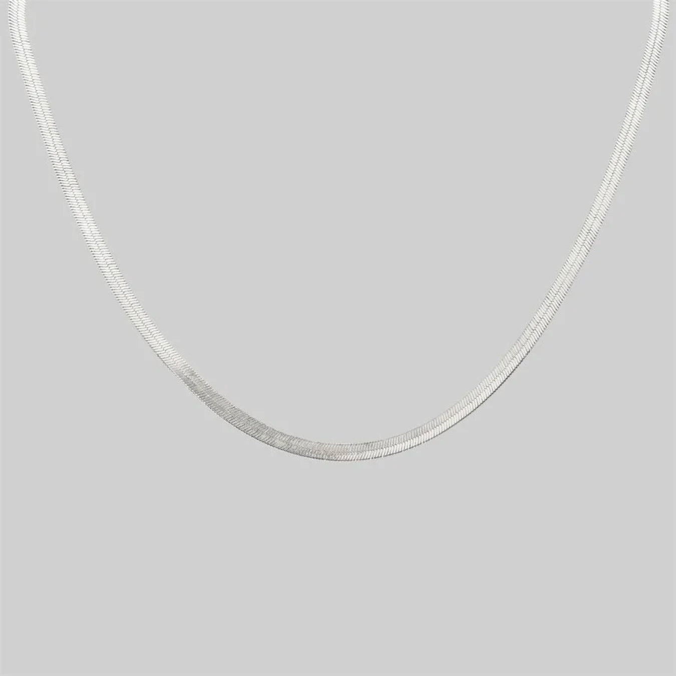 Colar Slim Snake Banhando Ouro 18K