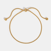 Pulseira Feminina Dourada Nó