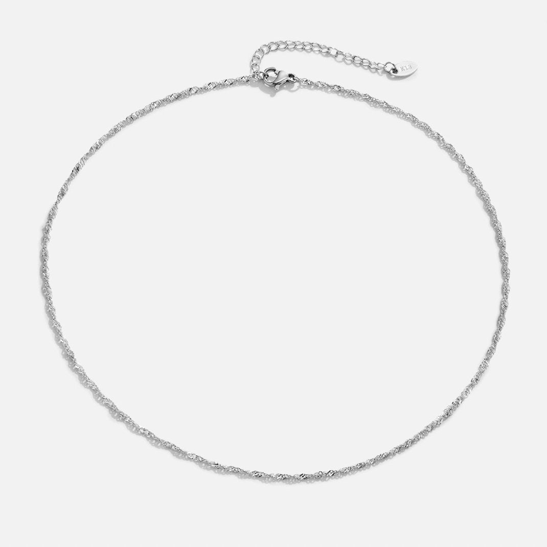 Colar Feminino Prata de Corrente Mila