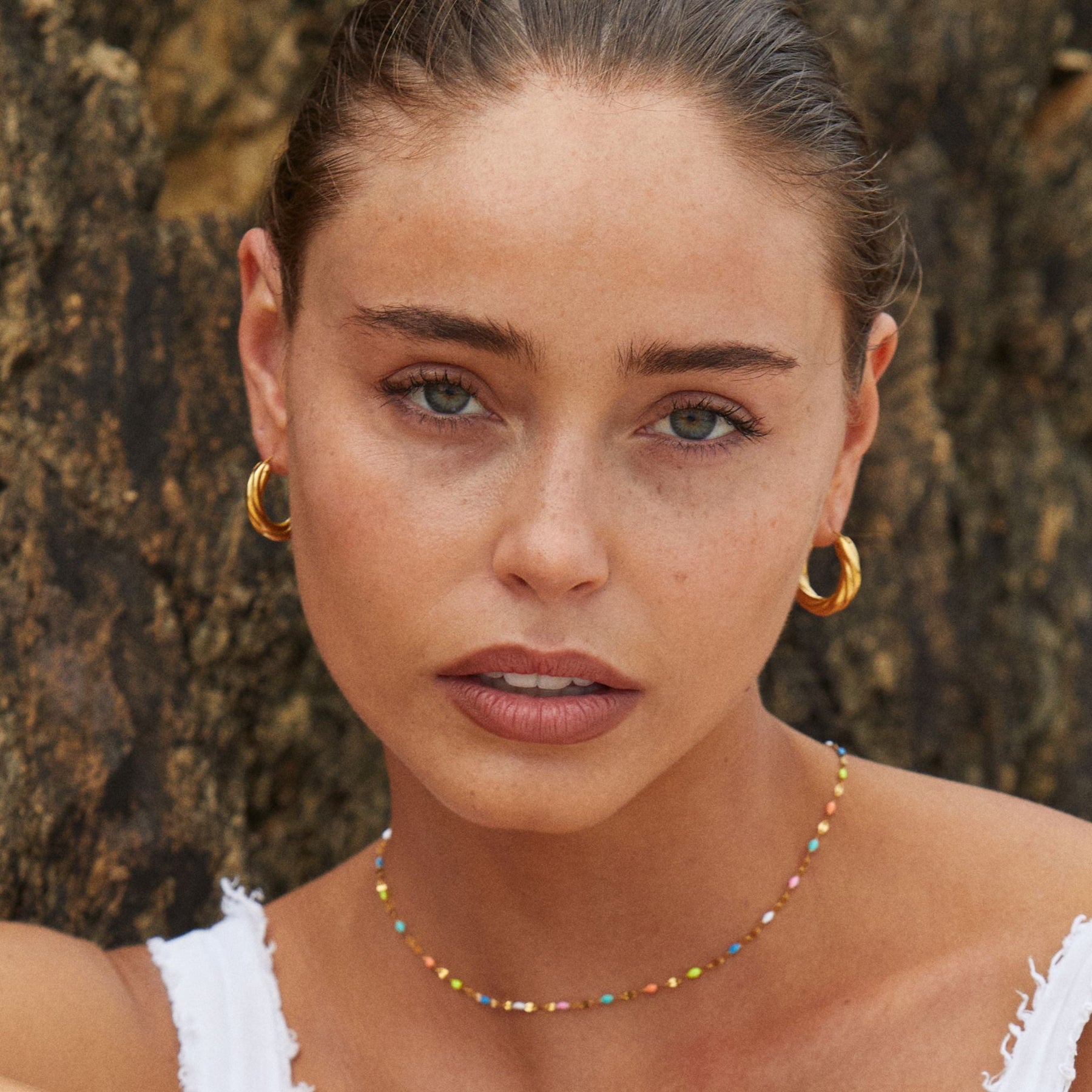 Colar Rainbow Banhado Ouro 18K