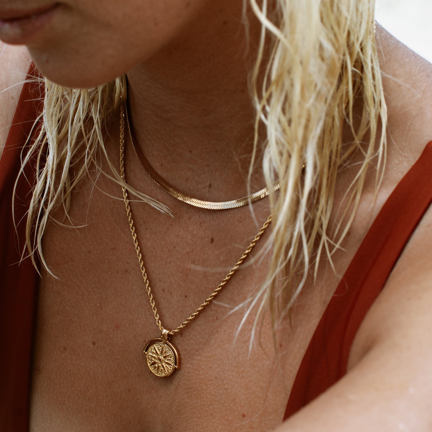 Conjunto Golden Glow Banhado Ouro 18K