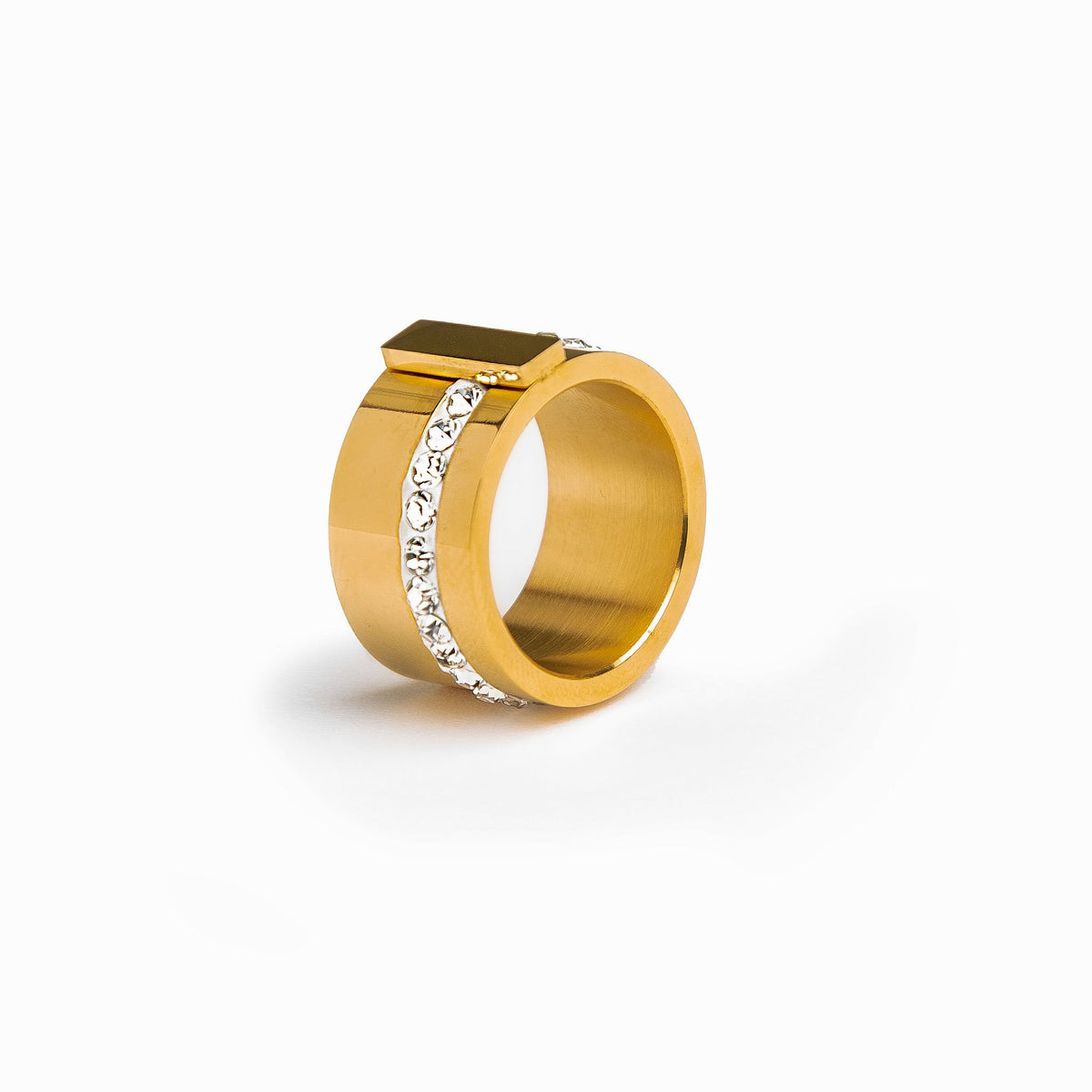 Anel Liguria Banhado Ouro 18K