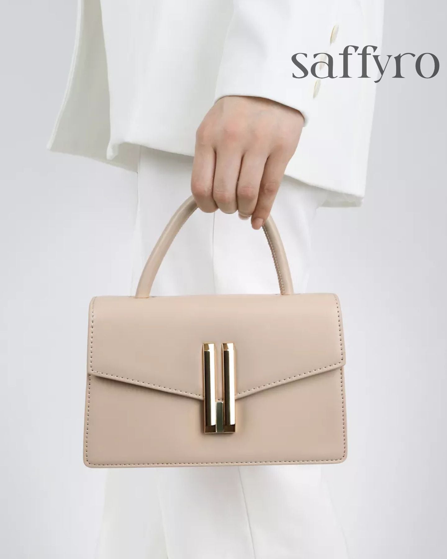 Bolsa Feminina Cheson Feminina Alça Transversal Branca