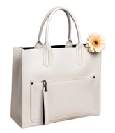 Bolsa Feminina em Couro Bege Claire