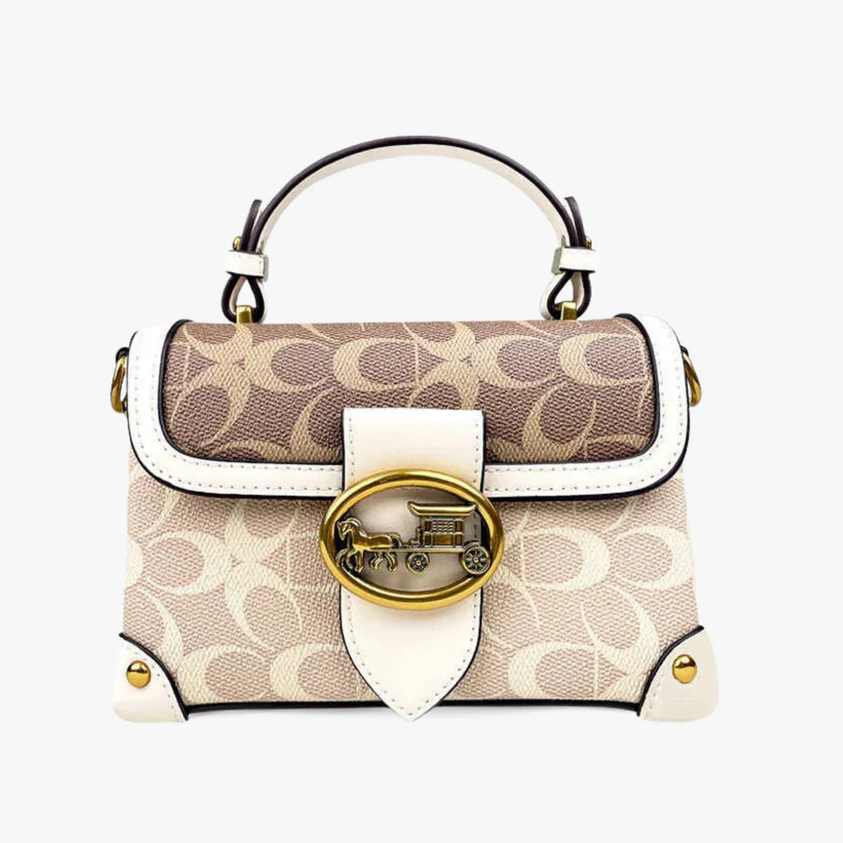 Bolsa Feminina de Luxo Couro Genuíno Scarlet