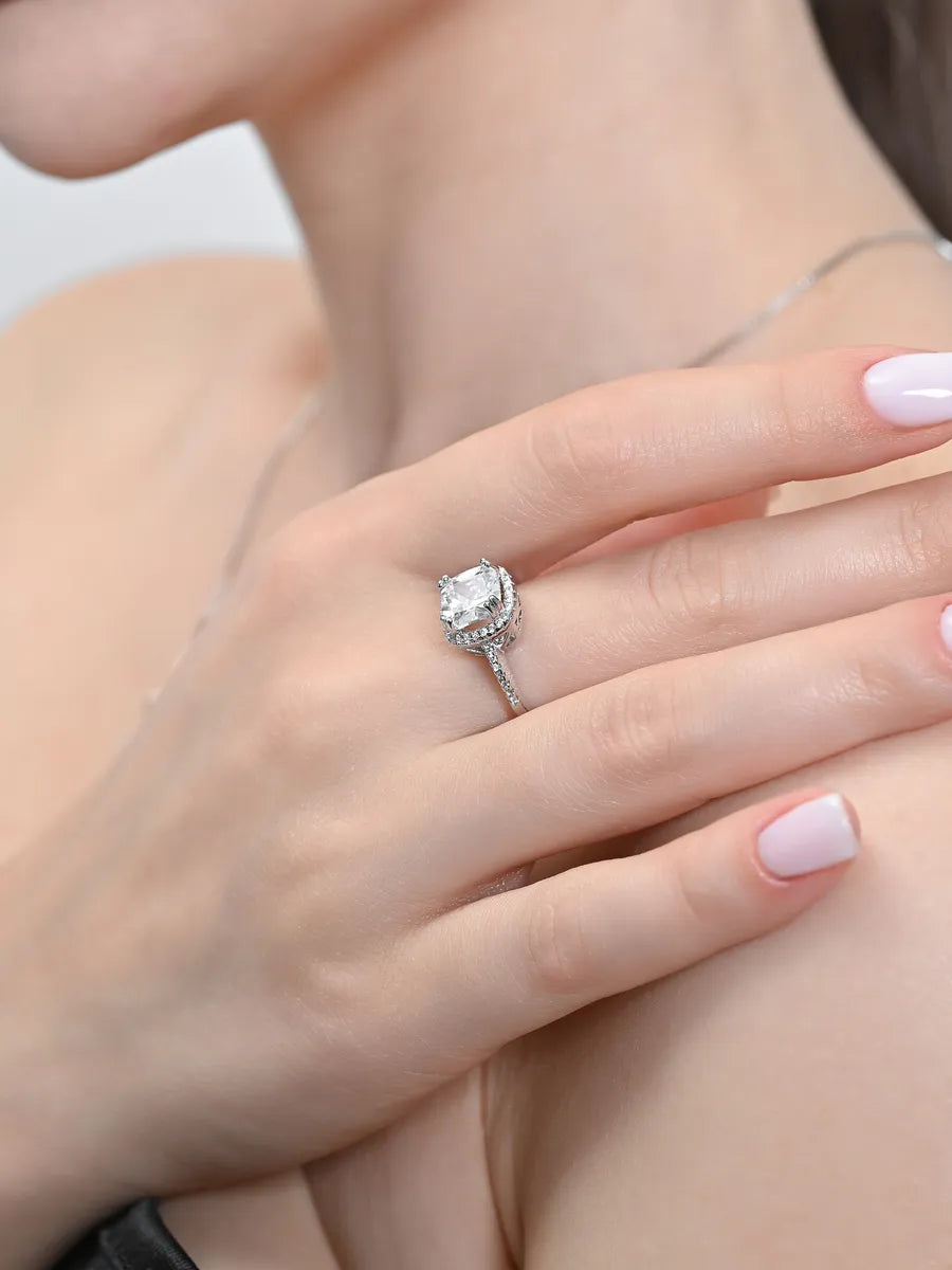 Encanto Eterno em Prata 925 - Conjunto de Joias com Rosas Preservadas