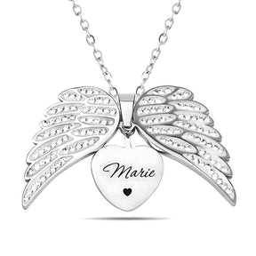Colar Feminino Anjo Personalizável
