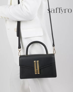 Bolsa Feminina Cheson Feminina Alça Transversal Preta