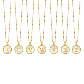 Colar Inicial Marmor Banhado Ouro 18K