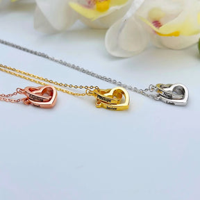 Colar Personalizado com Caixa Urso Amor Eterno
